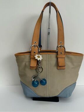 Coach Y2K Hampton daisy mini tote bag